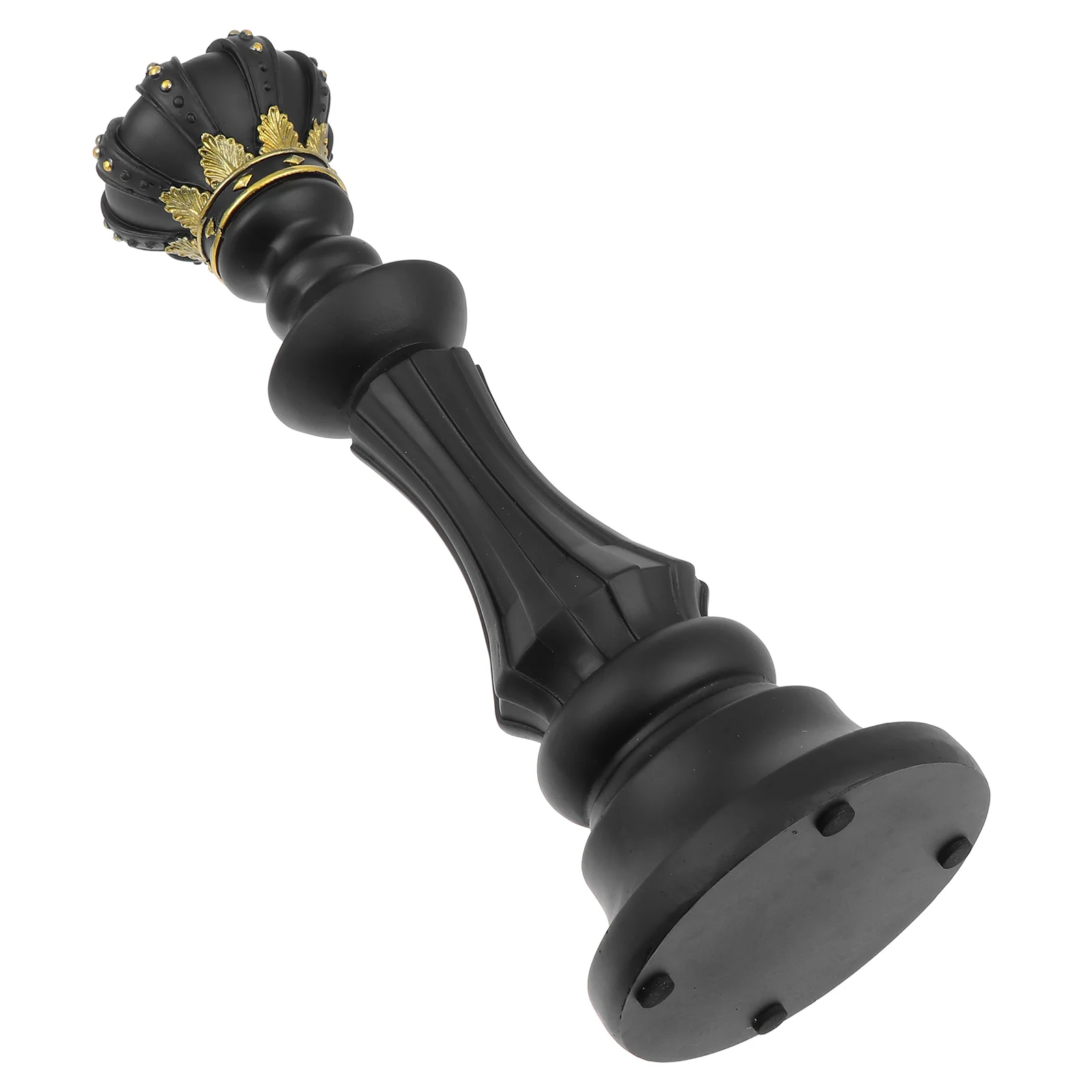 

1Pc Delicate King Chess Piece Adornment Resin International Chess Decor
