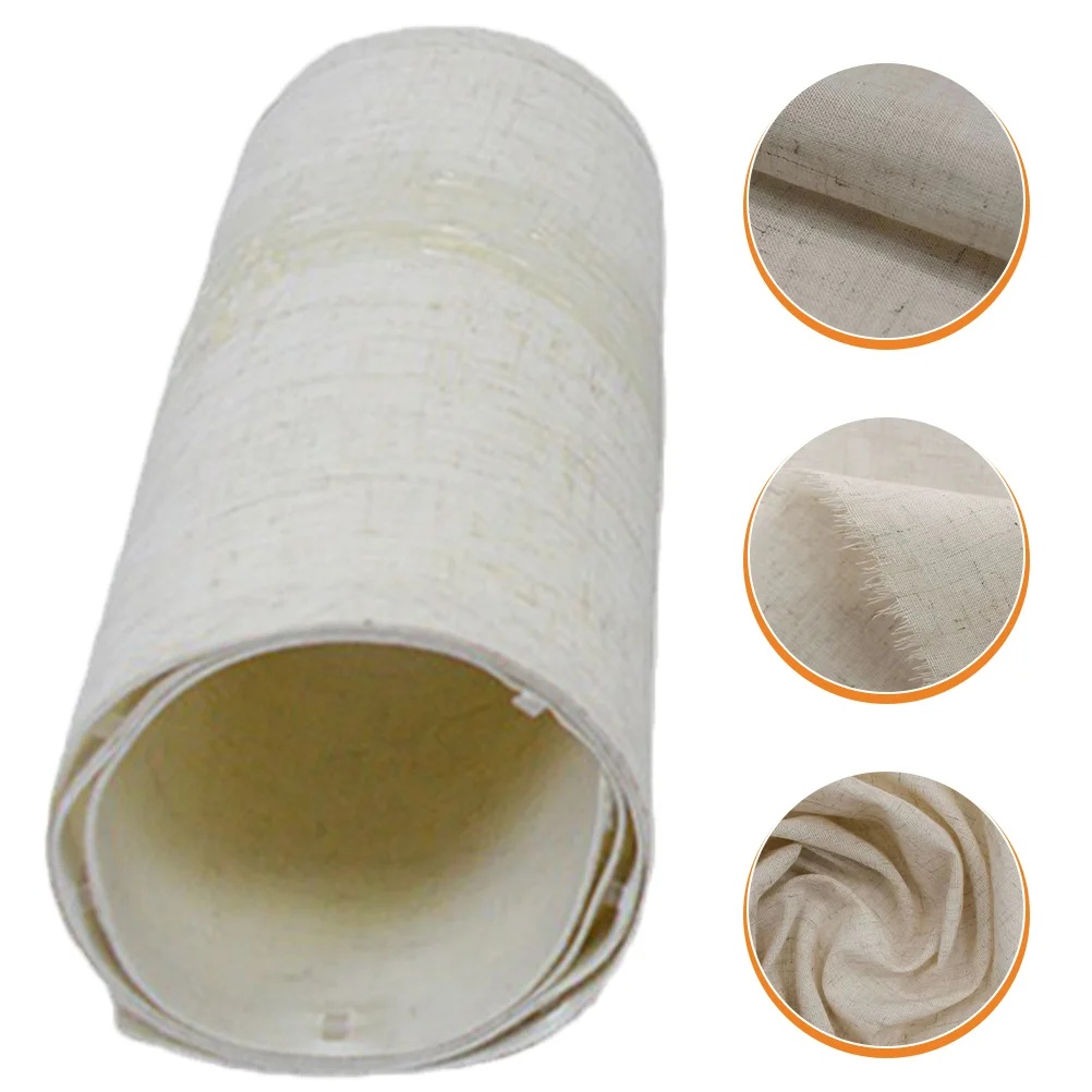 

Lamp Shade Material Cover Light Lampshade Diy Drum Fabric Table Cloth Sheet Making Floor Shades Chandelier Styrene Flax