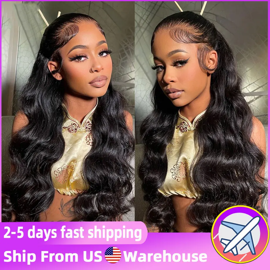 Body Wave Lace Front Wig 13x4 13x6 Hd Lace Frontal Human Hair Wigs For Women Pre Plucked Brazilian Hair 30 Inch Lace Front Wig