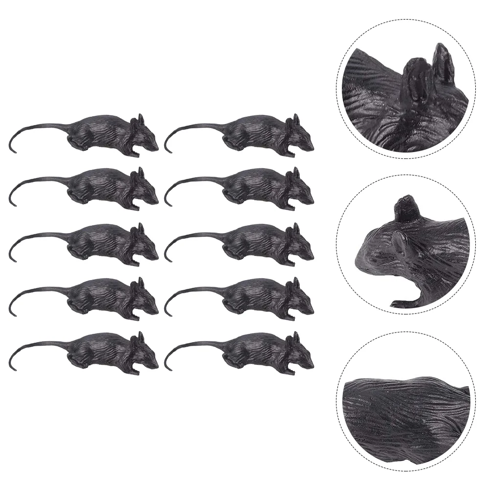 

20pcs Artificial Mice Toys Model Tricky Toys Scary Party Props