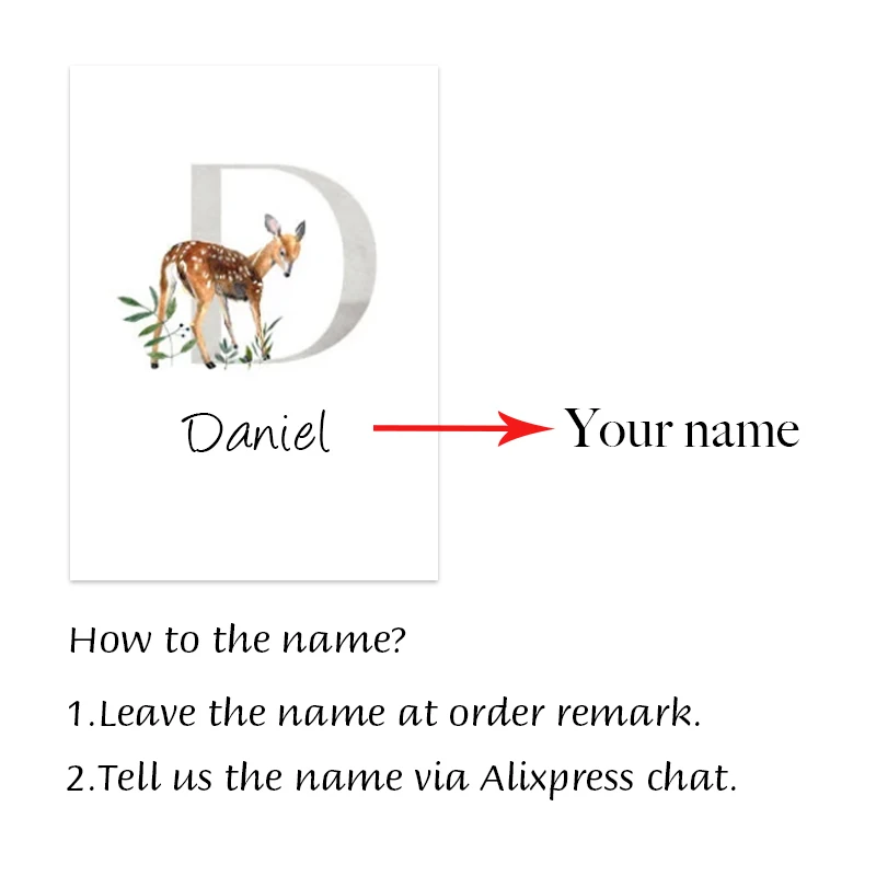 Настенная картина под заказ настенные постеры с рисунком зайца оленя лисы Совы в