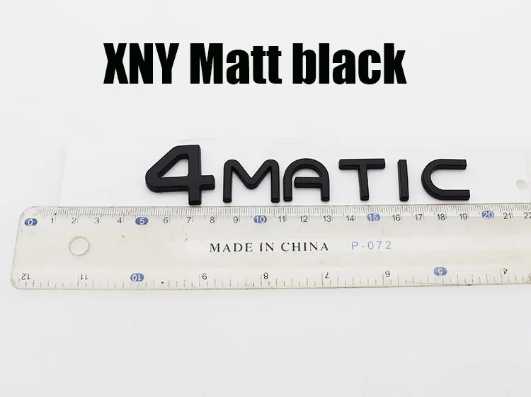 1 шт. 3D ABS 4matic Автомобильный логотип буквенная наклейка на задний бампер заднюю