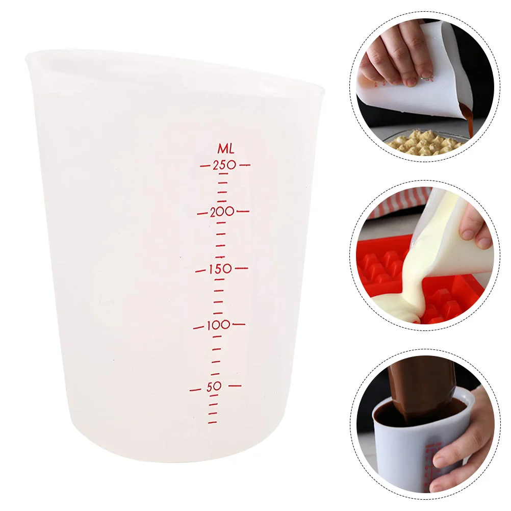 

Silicone Measuring Cup Silicone Safe Silicone Cup for Home Baking Cooking