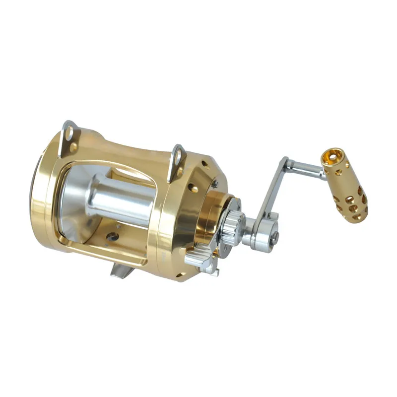 

Sea fishing 2 speed 80w boat big game trolling fishing reels