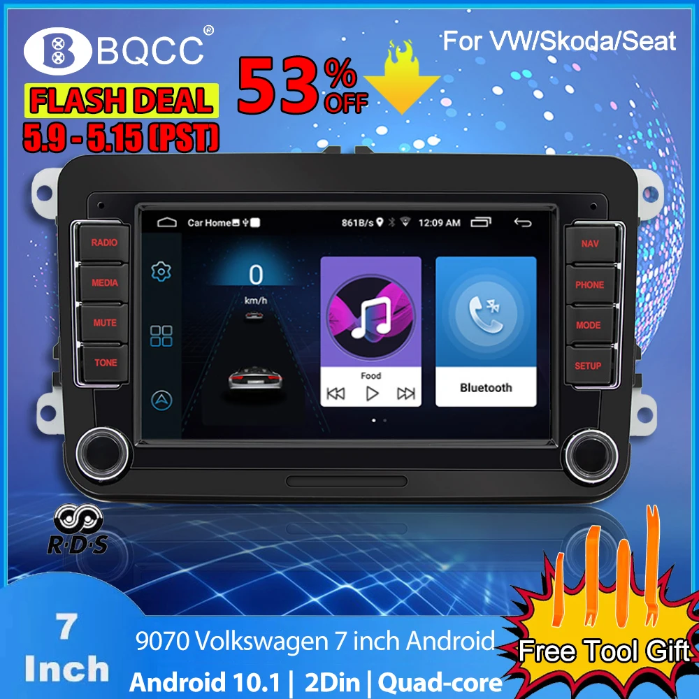 $74.73 Android Car Multimedia Player 2 Din 7