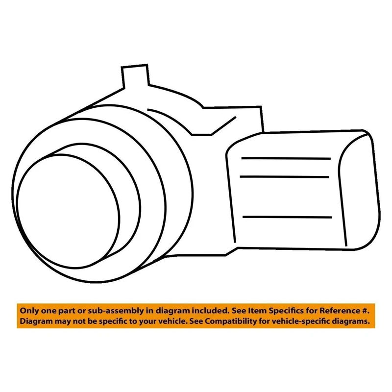 4 шт. датчик заднего хода 5MK60TZZAC для зарядного устройства CHALLENGER CHRYSLER 300 2017-2021