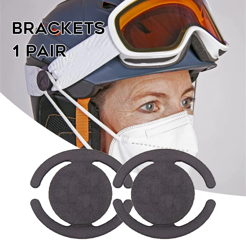

Ski Helmet Masque Holder Portable Durable Face Cover Holder Easy Installation Ski Helmet Masque Holder Ski Helmet Masque XR-Hot