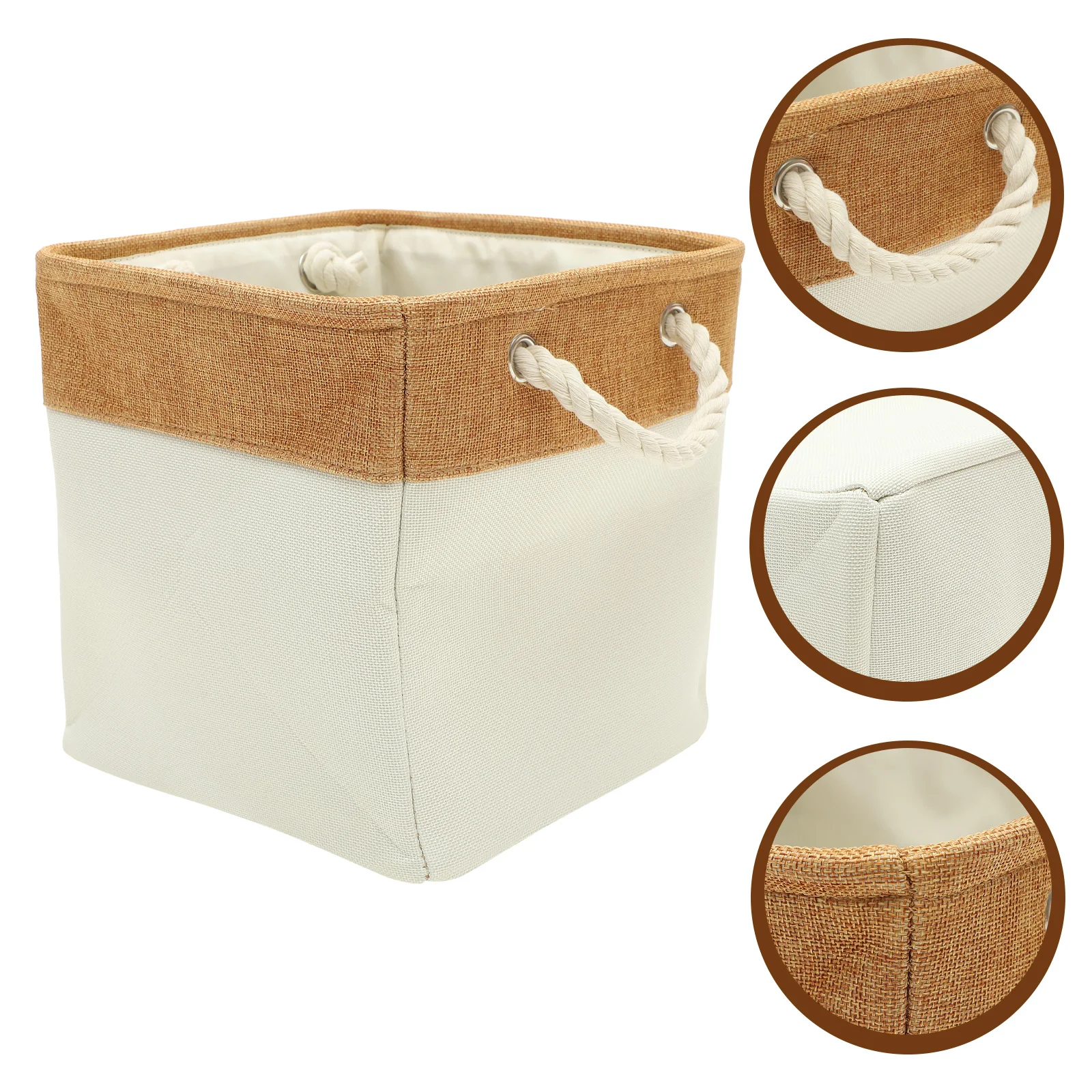 

Basket Laundry Storage Hamper Dirty Clothes Organizer Bin Blankets Sundries Nursery Towels Container Baby Toy Washing