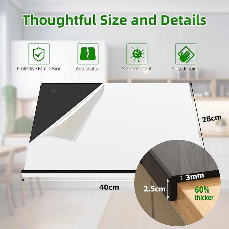 

Акриловая разделочная доска LMETJMA JT324