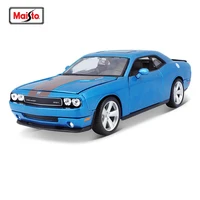 maisto 124 2008 dodge challenger srt8 alloy car model die casting static precision model collection gift toy tide play