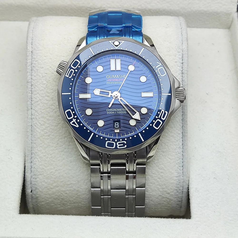 

Luxury Men's Watch Automatic Mechanical Watch 40mm Sapphire Glass Stainless Steel 904L Ceramic Ring Luminous