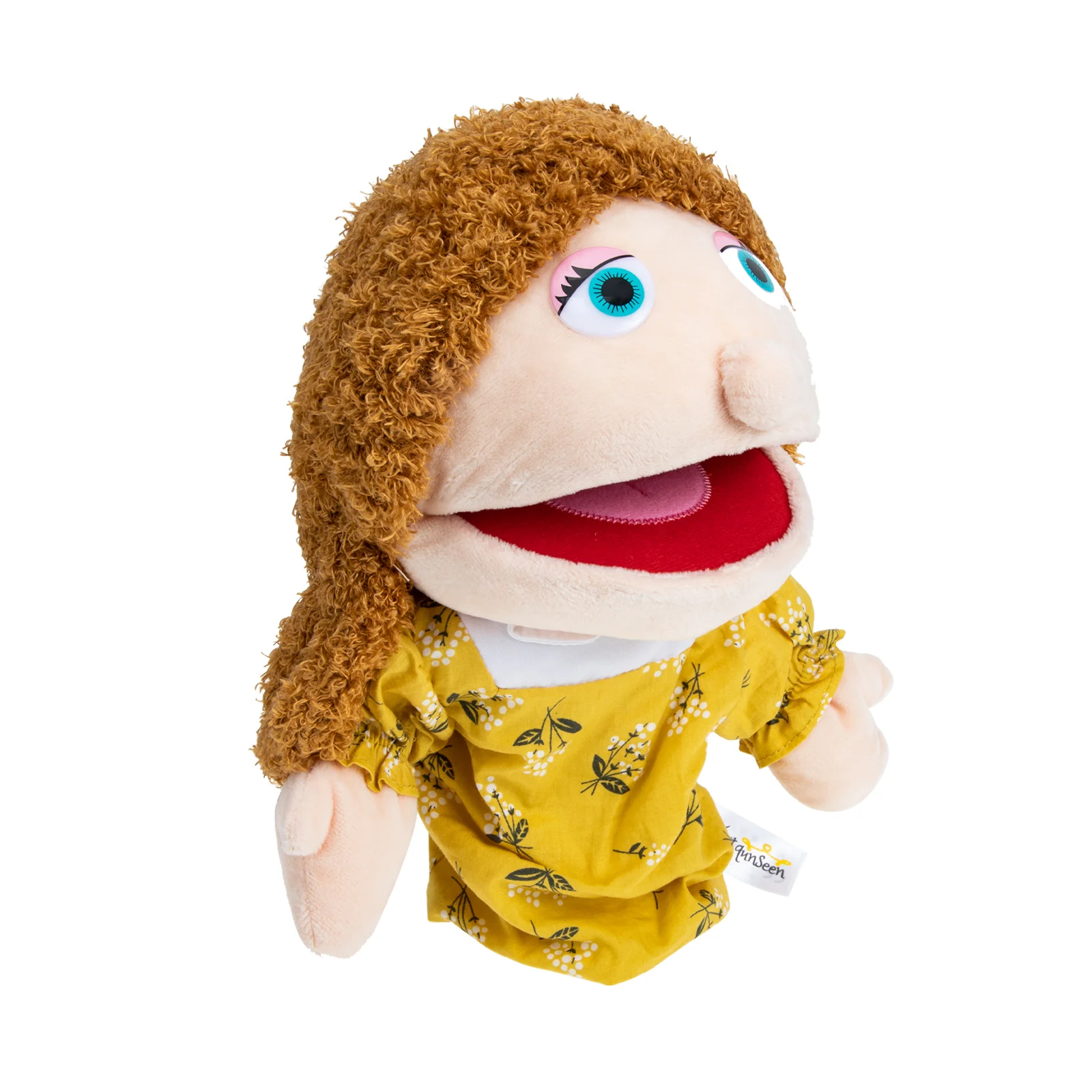 

Puppet Hand Puppetsplush Kids Toy Finger Familystory Play Toys Talking Interactive Role Storytelling Cartoon Kid Mouth Girl