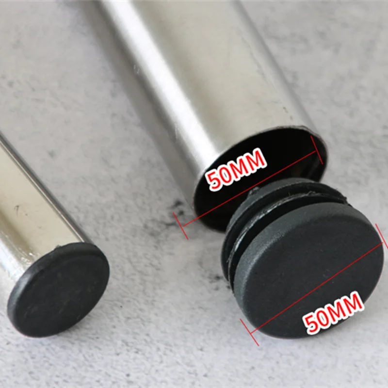 2/4/8pcs Round Plastic Black Blanking End Cap Caps Tube Pipe Inserts Plug Bung 12mm 14 16 18 - 60mm images - 6