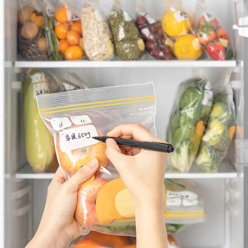 Пластиковые пакеты для упаковки пищевых продуктов многоразовый герметичный