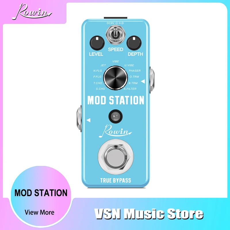 Rowin Guitar Pedal Mod Station 11 Kinds This store has closed.Please buy at my new store,keytarsmusic.aliexpress.com. enlarge