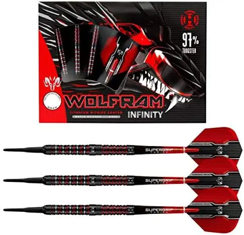 

Infinity 97% Tungsten Soft Tip Darts