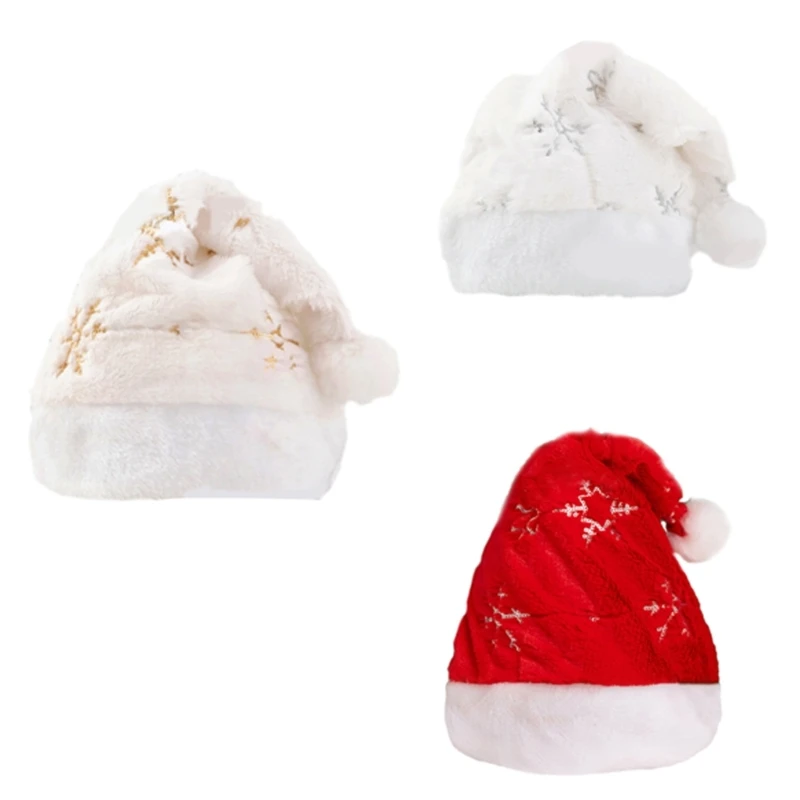 Рождественские шапки толстая шапка эльфа меховая мешковатая с напуском озорной
