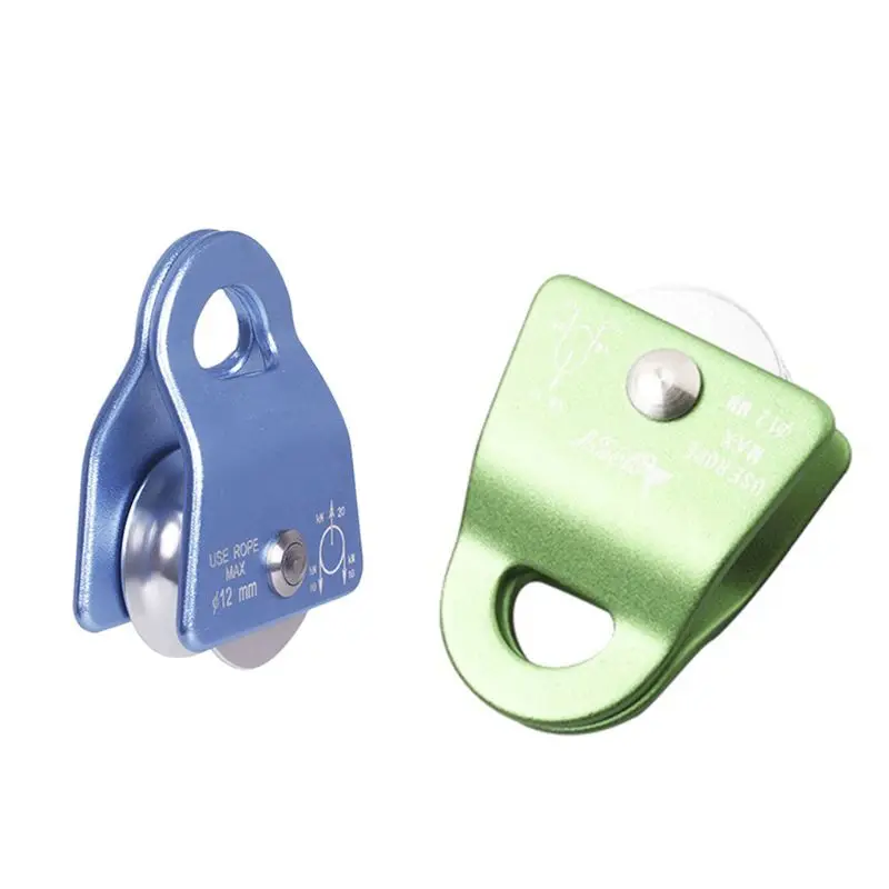 

Durable Flexible 2000kg Active Pulley Block 360 Deg Swivel Pulley for Outdoor Ice Belt Lifting Sling Rock Climbing Rope