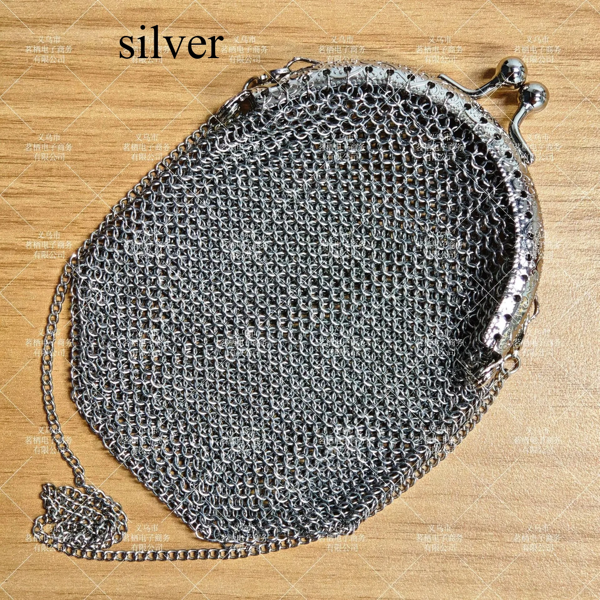 Ретро винтажный металлический кошелек для монет