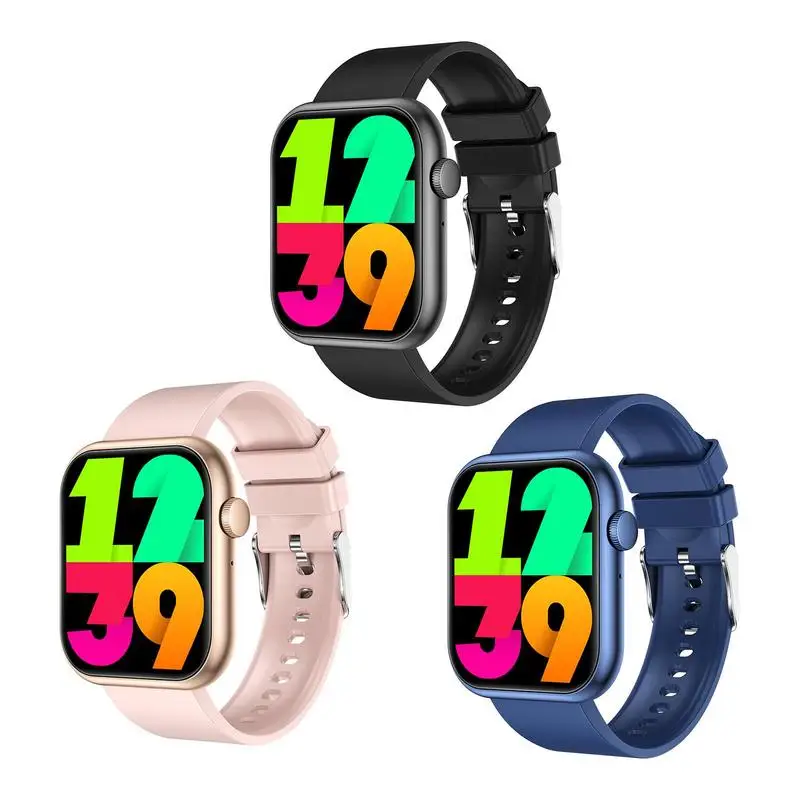 

Fitness Watches For Men Blood Oxygen Sleep Monitor 2 Inch HD Sport Watch Sleep Monitor Smartwatch Pedometer With Full Touch