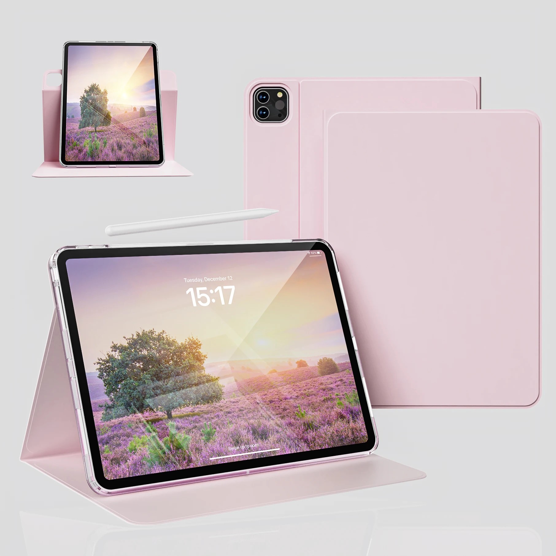 Чехол ZOYU для iPad Air 11 13 дюймов M2 2024 10 2 Pro 12 9 4/5 5 7