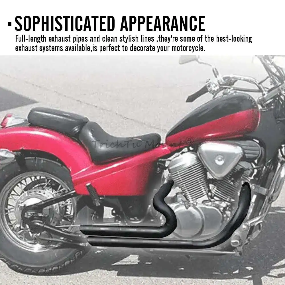 Аксессуары для мотоциклов выхлопная труба с глушителем съемный глушитель Honda Shadow