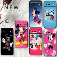 art mickey mickey mouse for google pixel 7 6 pro 6a 5a 5 4 4a xl 5g shell soft silicone fundas coque capa black phone case
