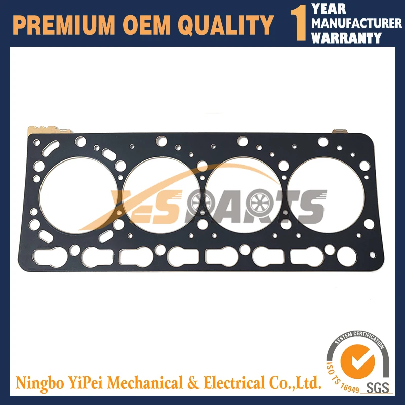 

V3600 V3600T Head Gasket 1C020-03310 For Kubota Engine