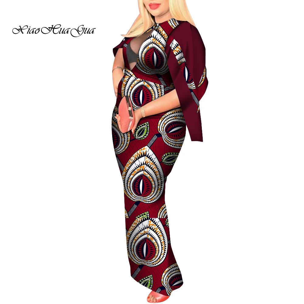 

Платье женское длинное с разрезом, V-образным вырезом и разрезом