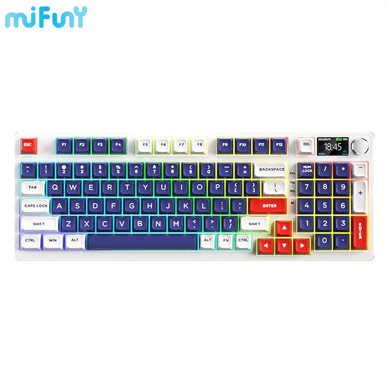Набор механической клавиатуры MiFuny C98Pro беспроводная клавиатура с поддержкой