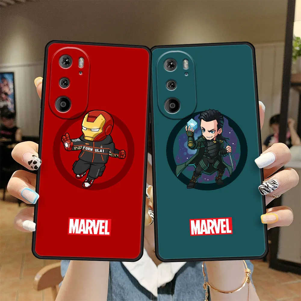 

Print Case Cover for Moto G22 G51 5G G60 G30 Edge 20 30 Pro G71 G31 S30 One Fusion G200 Soft Phone Avengers Marvel