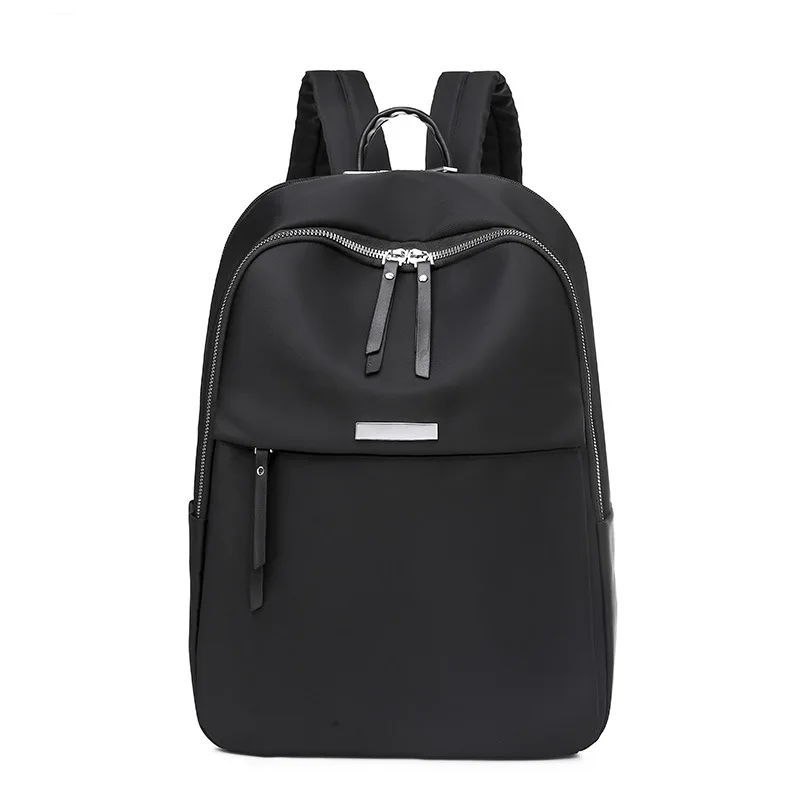 

Рюкзак из ткани «Оксфорд» для женщин, модная простая сумка для компьютера, школьный ранец на плечо для девушек, вместительный дорожный рюкз...