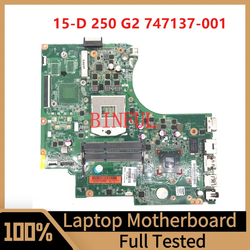 747137-001 747137-501 747137-601 Mainboard For HP Touchsmart 15-D Laptop Motherboard With SLJ8E 100% Full Tested Working Well