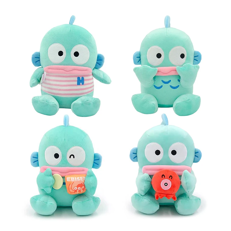 Плюшевые куклы Sanrio Hangyodon Sayuri детские игрушки милые плюшевые подушки модное