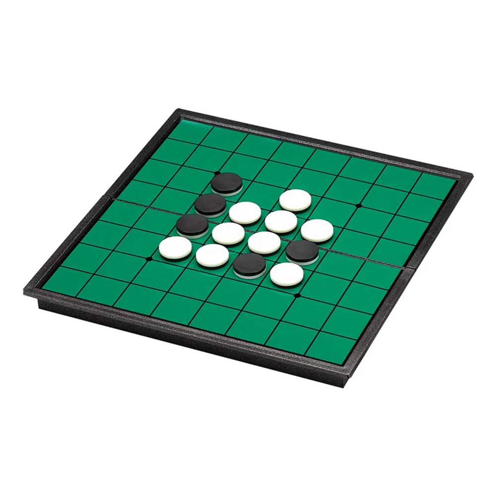 

Настольная игра, складная игрушка, шахматный набор, шашки Reversi, забавные, портативные, развивающие, треугольные, креативные магниты
