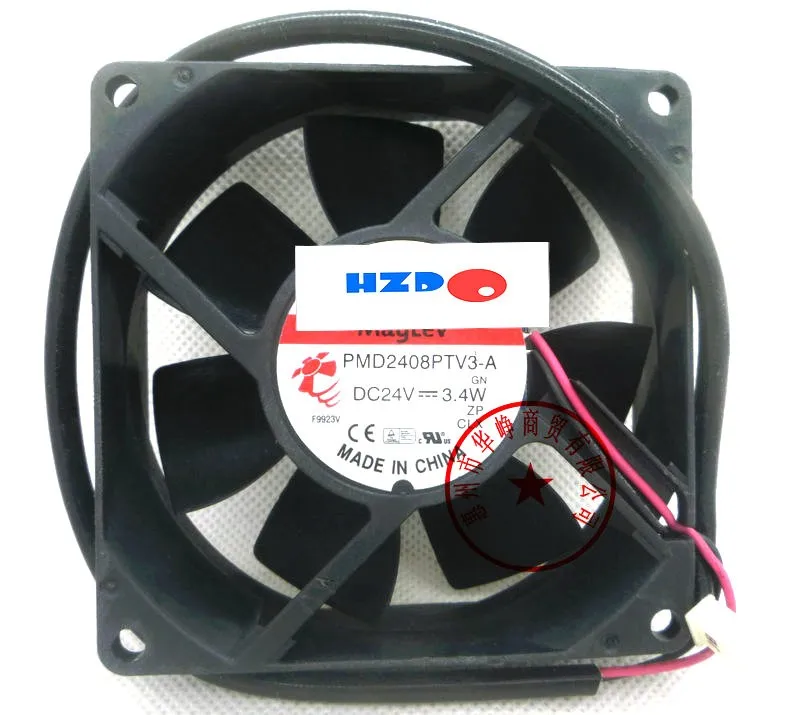 

Free shipping HZDO 8025 24V 3.4W PMD2408PTV3-A cooling fan 80*80*25MM