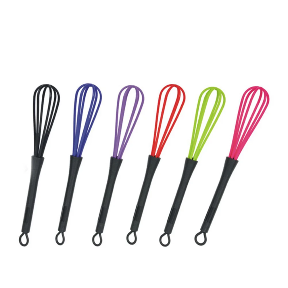 

6PCS Whisk Cooking Tool Flour Stirrer Kitchen Wire Balloon Manual Blender Balloon Whisk Mixer Egg Foamer