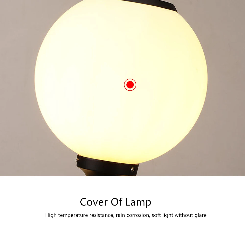 SANDIY солнечные фонари на столбе уличные садовые водонепроницаемые ворота для