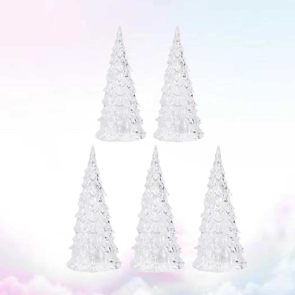 

5 шт., Новогодние декоративные настольные лампы