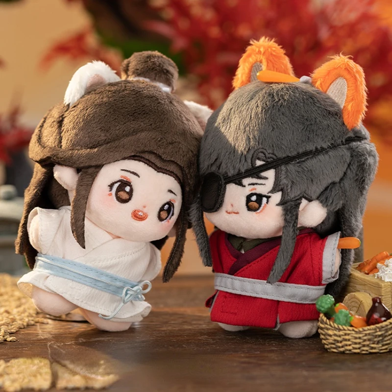 

Official Tian Guan Ci Fu Xie Lian Anime Kawaii Cosplay Plush Stuffed Dolls Keychain Cartoon Bag Decor Pendant Keyring Chain Gift