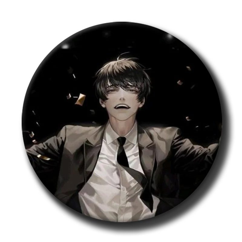 Значок аниме всемогущая точка зрения 58 мм