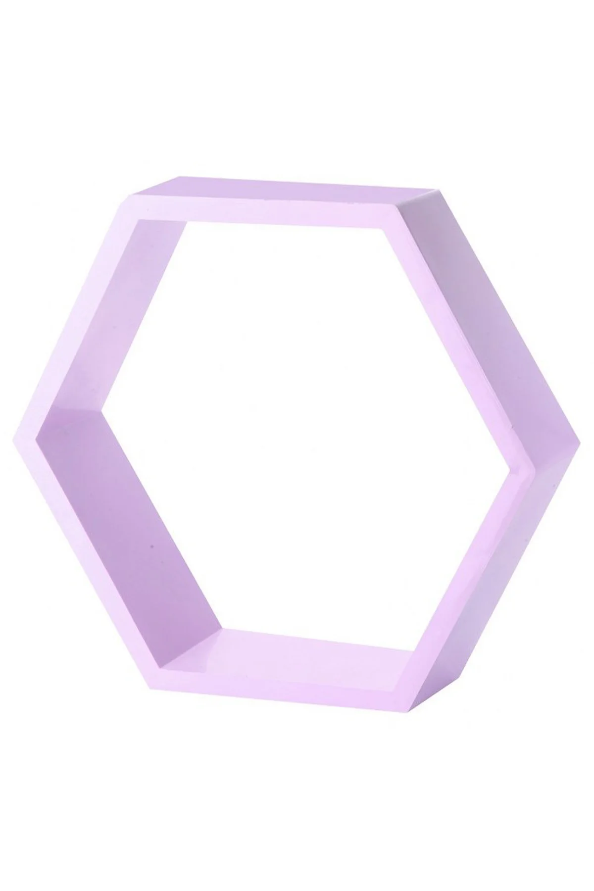 

Lilac Hexagonal Decorative Stand Hard Plastic Anime, Genshin Effect, Stickers, A Piece of Home Decor