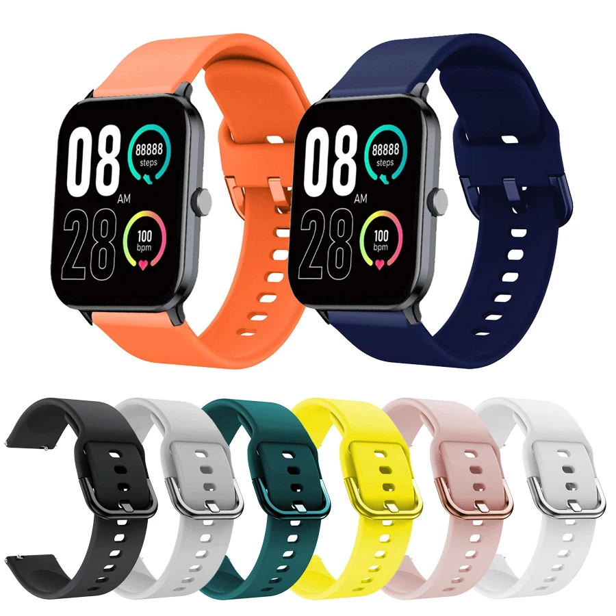 Replacement Strap For QCY GTS Smart Watch Band Sports Silicone Bracelet For QCY GTC GTS Wristband Correa Accessories Replacement Strap For QCY GTS Smart Watch Band Sports Silicone Bracelet For QCY GTC GTS Wristband Correa Accessories