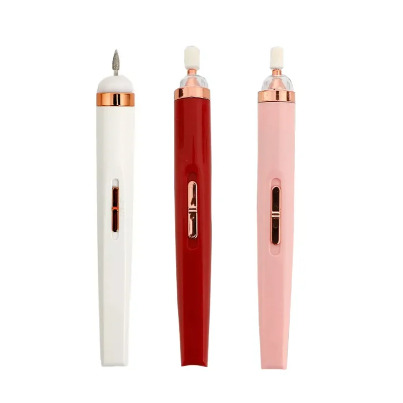 

5 In 1 Professional Electric Nail Drill Kit Battery Manicure Pedicure Grinding Polishing Nail Art Sanding File Pen Tools Machine