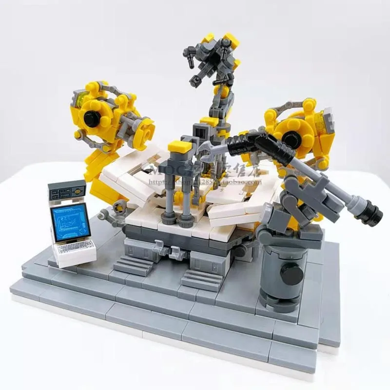 Роботы Moc строительные блоки игрушка удаление механического воина фигурка героя