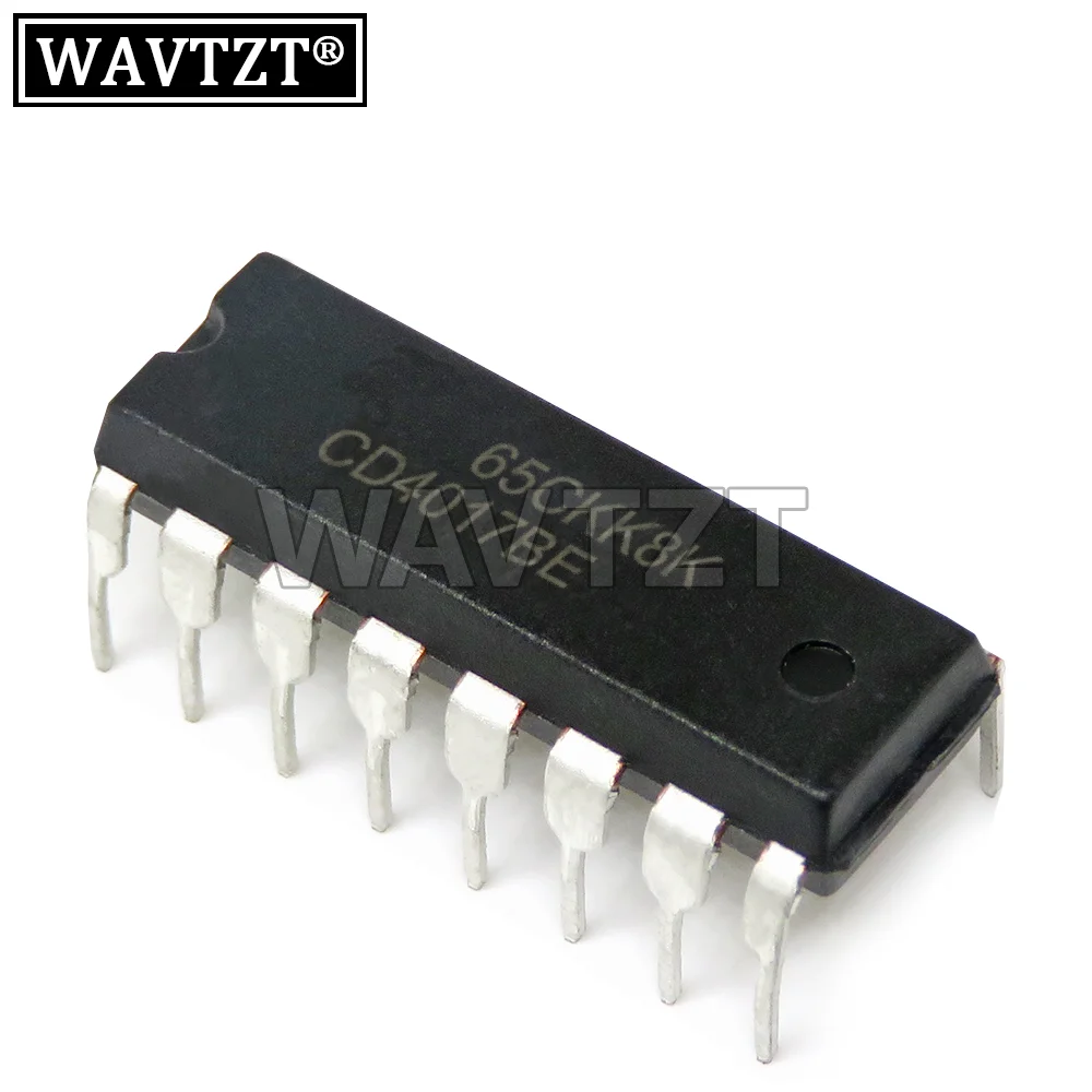 Набор микросхем CD4017BE DIP CD4015BE CD4013BE CD4011BE CD4001BE CD40106BE DIP CD4017 CD4015 CD4013 CD4011 CD4001 CD40106 DIP14, 50 шт.
