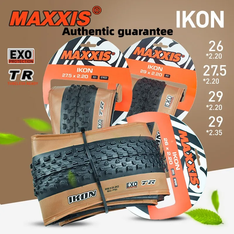 

M MAXXIS IKON(M319RU) FOLDABLE TIRE OF BICYCLE MTB 26x2.0/2.35 27.5x2.2 29x2.0/2.2 MAXXIS IKON(M319RU) FOLDABLE TIRE OF BICYCLE