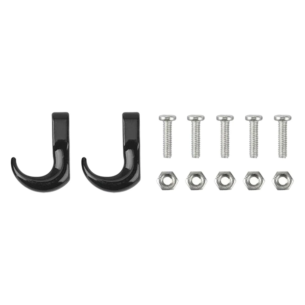Bumper Trailer Hanger Rescue Hook Tow Hooks Scale Toys 16x11mm 2pcs Car Axial SCX24 Equipment For 1/24 RC Crawler