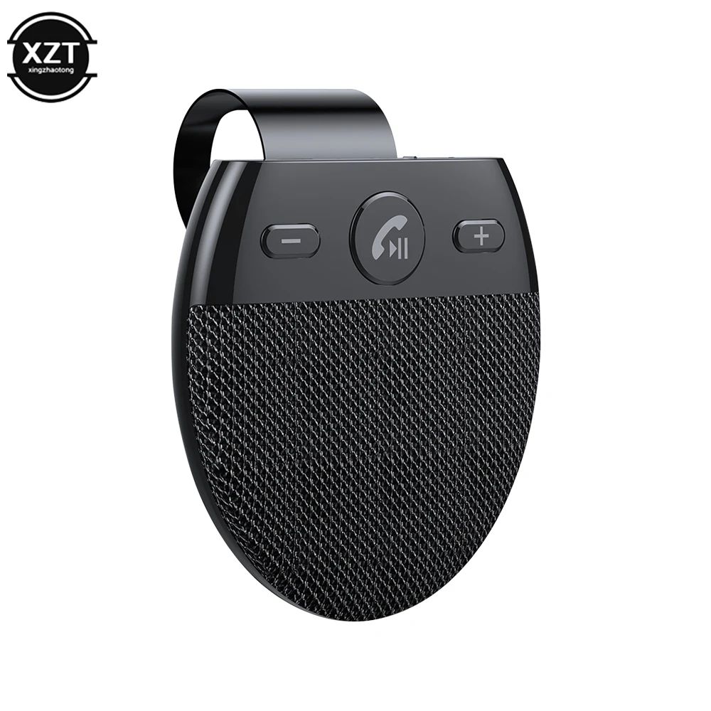 

Автомобильный Bluetooth-совместимый V5.0 беспроводной автомобильный динамик совместимый автомобильный комплект громкой связи BT MP3 динамик солнцезащитный козырек автомобильный аксессуар