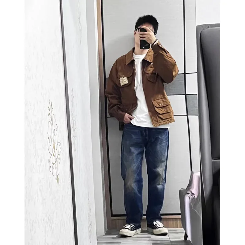 Японский охотничий жакет с несколькими карманами VISVIM HEMSWADE JKT